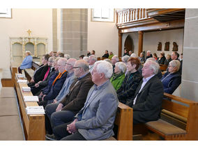 Festgottesdienst für die Kommunionjubilare an Ostermontag (Foto: Karl-Franz Thiede)